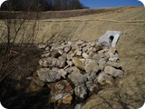 Starpointe earthen dam restoration project in Hanover Township, Washington County