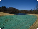 Starpointe earthen dam restoration project in Hanover Township, Washington County